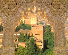 La Alhambra. Granada. España.