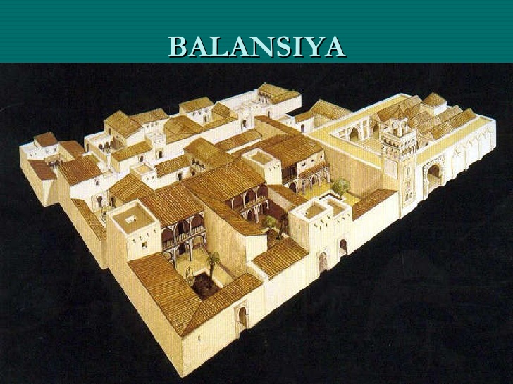 Reproducción casas islámicas de Balansiya. siglo XI. Según excavaciones realizadas por el SIAM