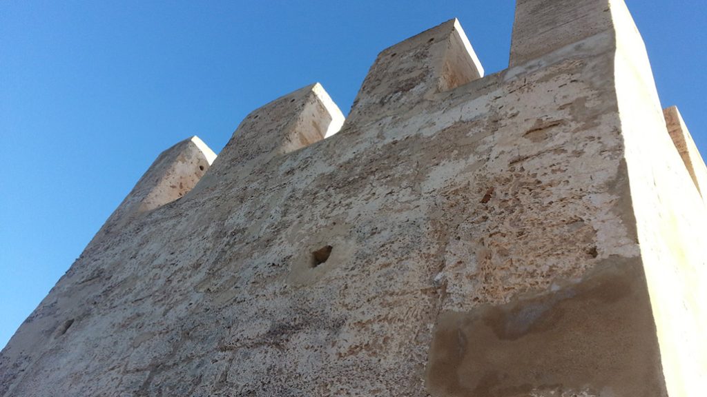 Torre del Castillo andalusí de Cullera. Valencia.