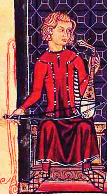 Detalle de la cantiga 170 de Alfonso X.